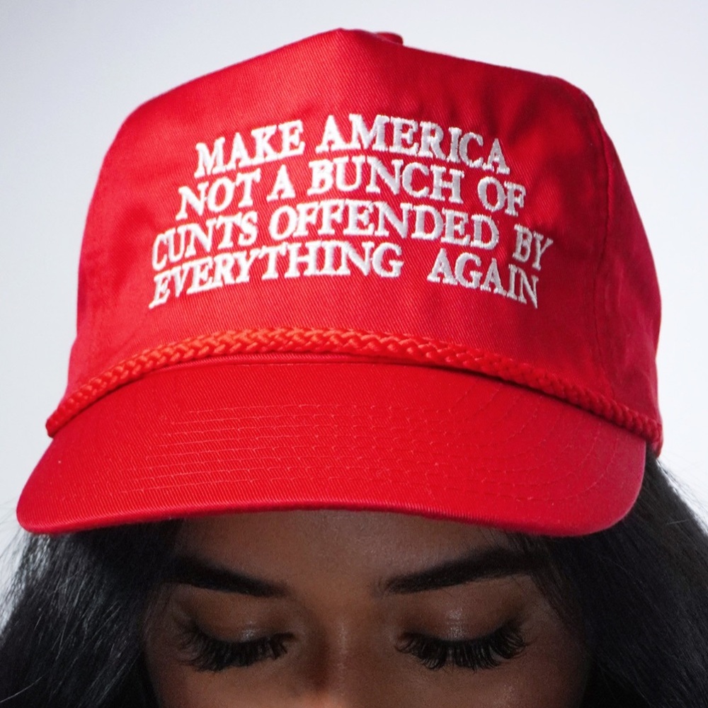 Linda Finegold ALF red snapback hat
